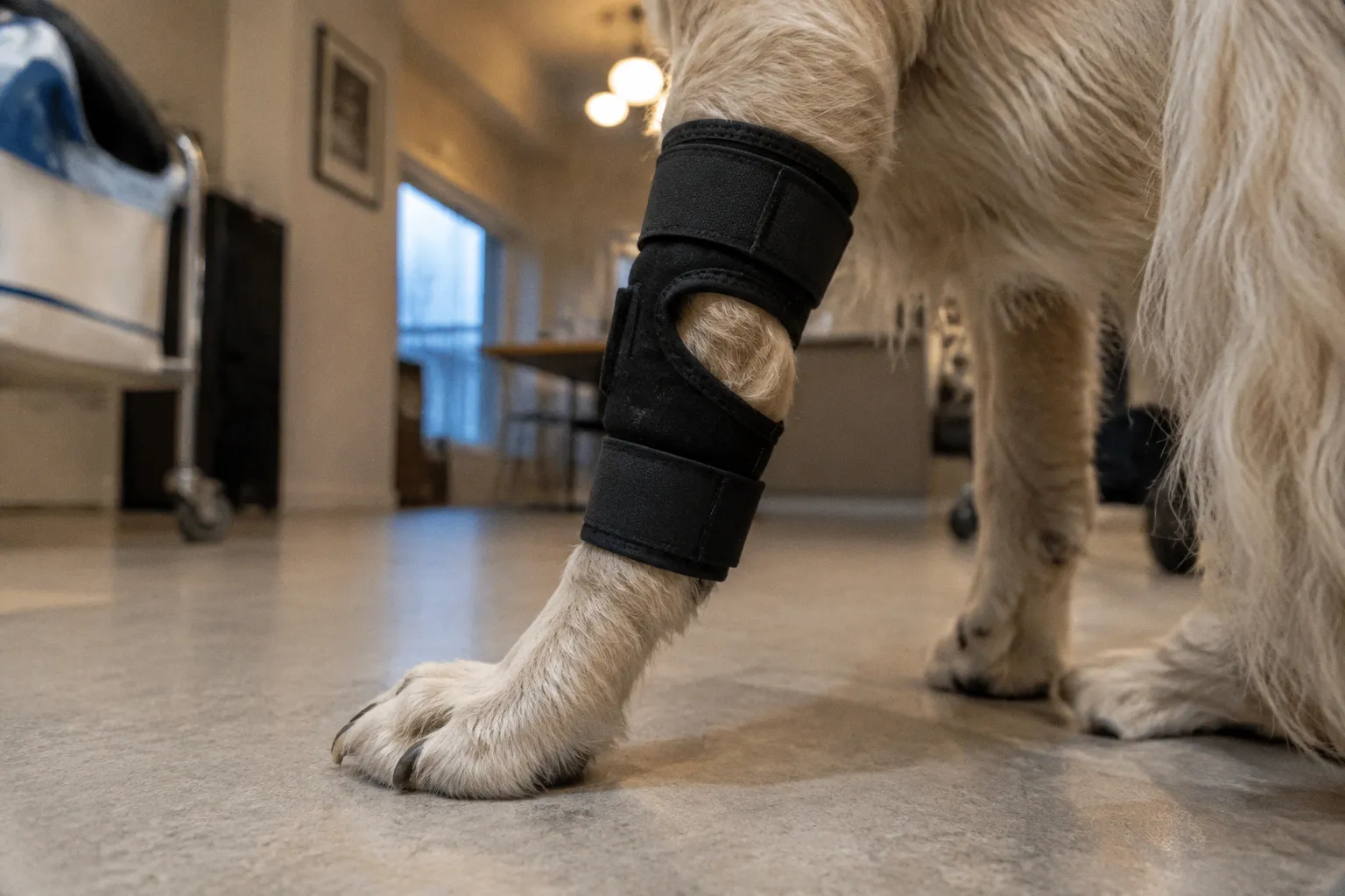 老犬の関節サポーター導入で何が変わる?歩行姿勢の改善と足腰への負担軽減メカニズム