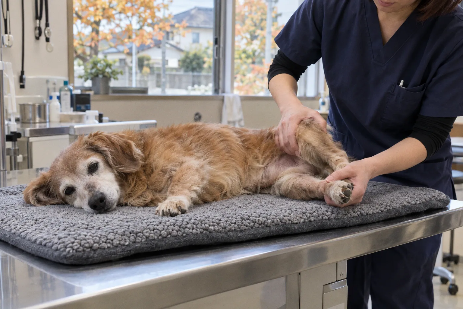 老犬の筋力低下を防ぐ自宅リハビリ：無理なく続ける運動メニュー