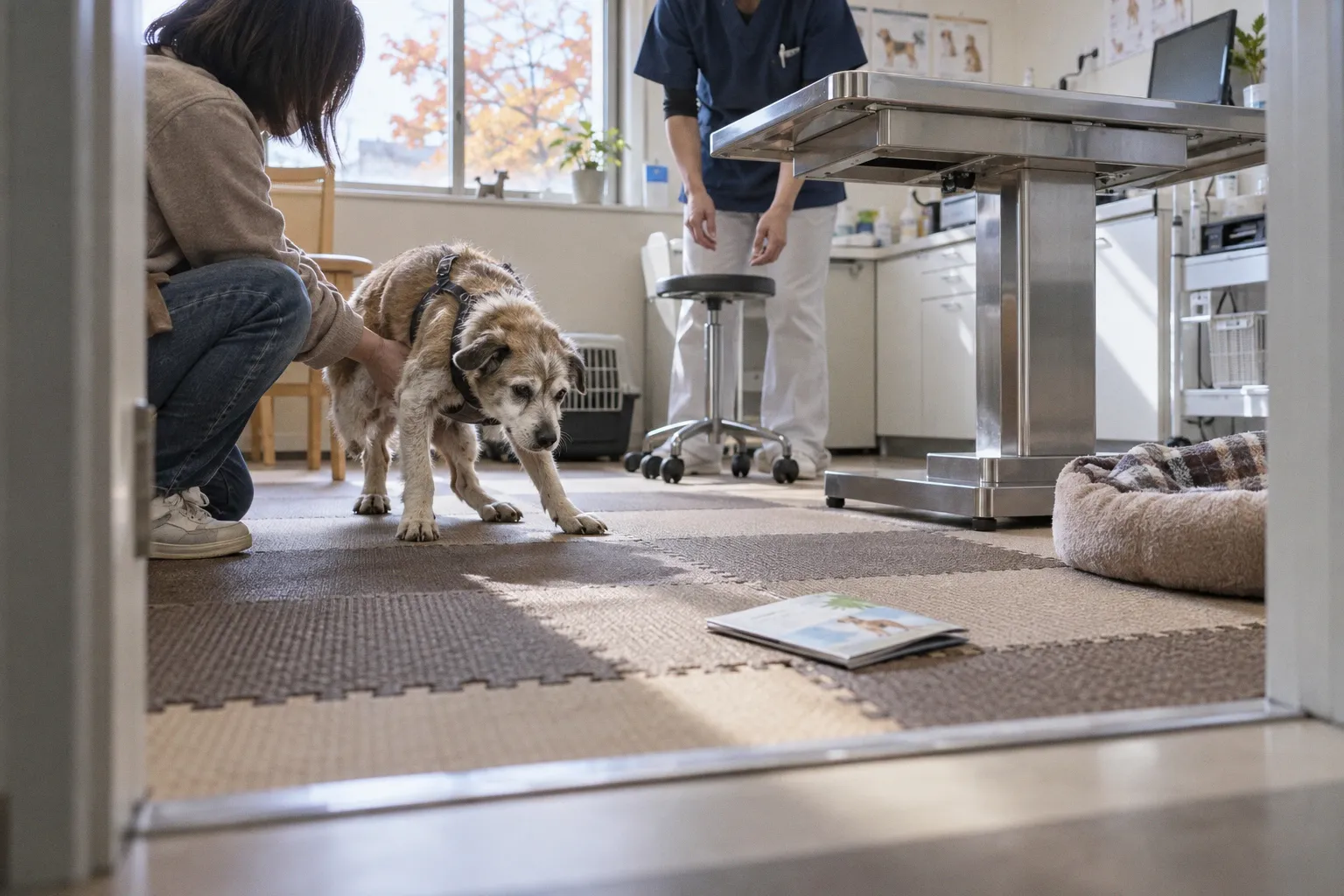 Many older pets could be living with undiagnosed arthritis, says Havant vet practice